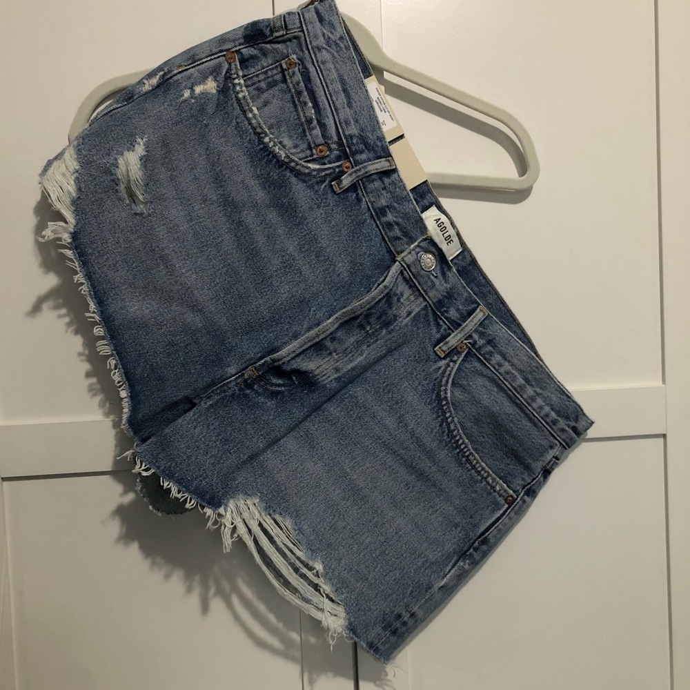 agolde parker short vintage cut off short